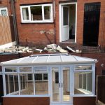 Conservatory - Before and after